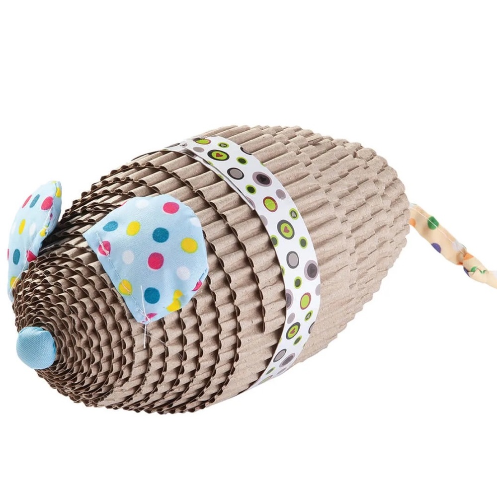 CORRUGATED CARDBOARD CAT TOY